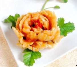 牡丹鱼片的做法视频,色香味俱全的视觉与味蕾盛宴