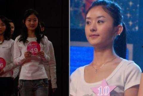 赵丽颖选秀视频,实力与美貌并存