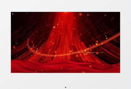 红色主题背景视频素材